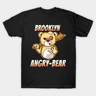 BROOKLYN ANGRY BEAR T-Shirt